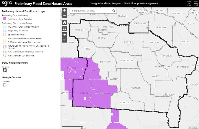 SGRC Interactive Map